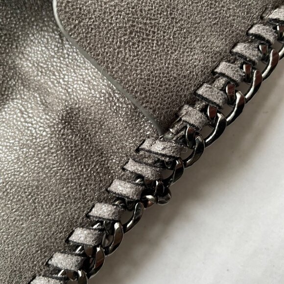 Grey vegan Stella McCartney Falabella style Pouch crossbody - Picture 4 of 10